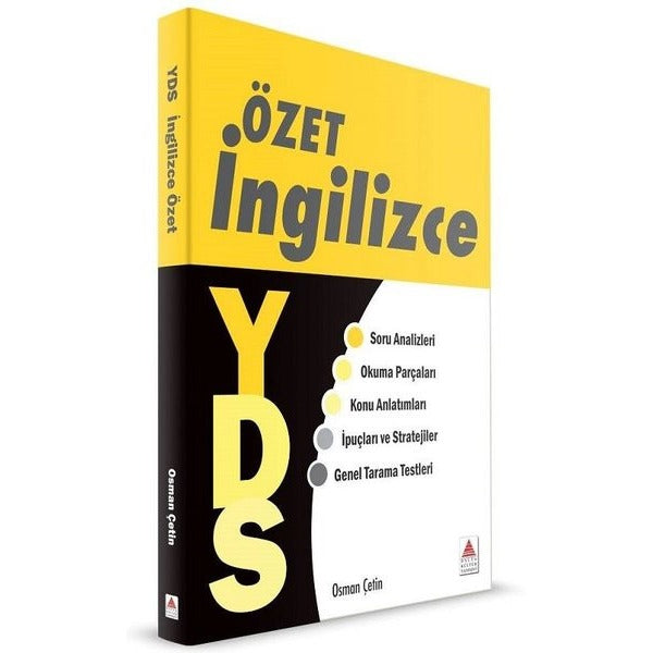 İngilizce YDS Özet | Delta Kültür-Eğitim (İnce Kapak)