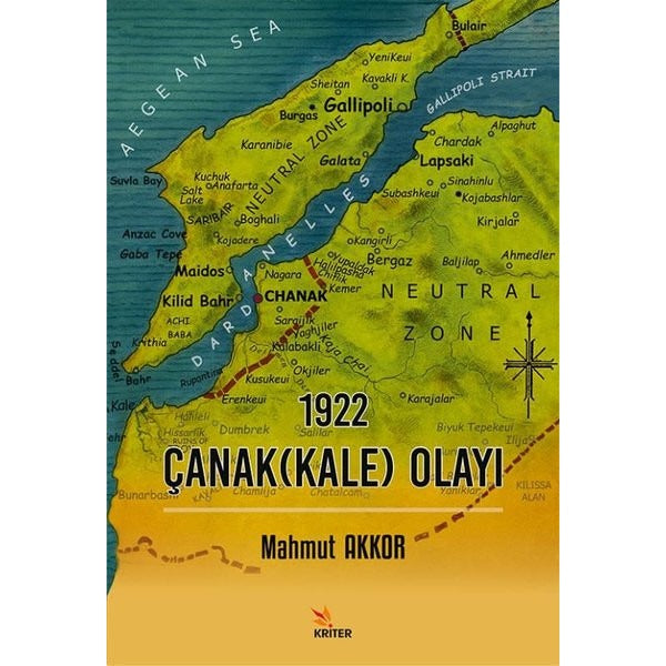 1922 Çanakkale Olayı | Kriter (İnce Kapak)