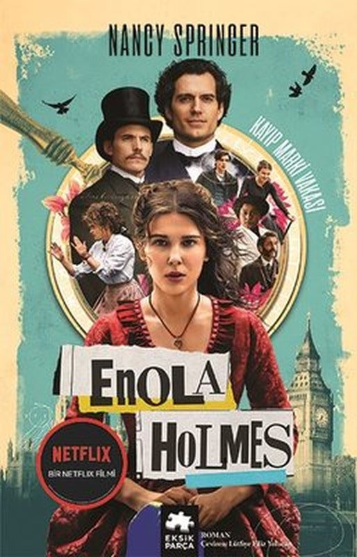 Enola Holmes - Kayıp Marki Vakası | Eksik Parça Yayınları (İnce Kapak)