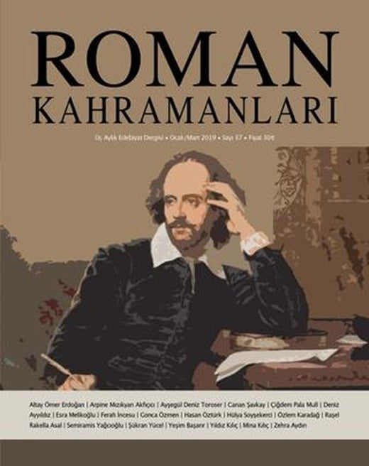Roman Kahramanları Sayı: 37 Ocak-Mart 2019 | Roman Kahramanları Dergisi (Ciltsiz)