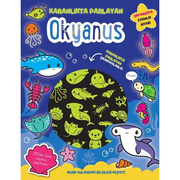 Okyanus - Parlayan Kitaplar - Okyanusta Etkinlik Kitabı | İndigo Çocuk (İnce Kapak)