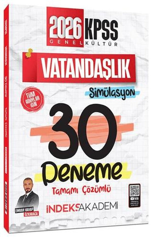2026 KPSS Vatandaşlık Simülasyon 30 Deneme Çözümlü