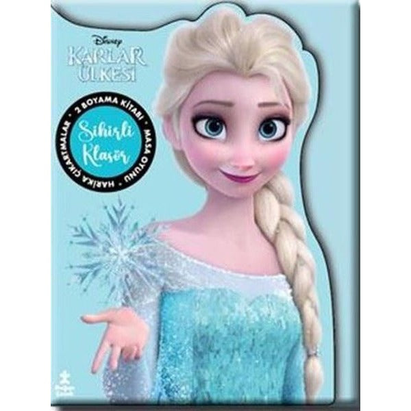 Disney Karlar Ülkesi - Sihirli Klasör - Mavi | Doğan Çocuk (İnce Kapak)