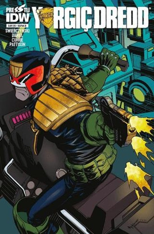 Yargıç Dredd Sayı: 6 - Kapak B | Presstij Kitap (Ciltsiz)
