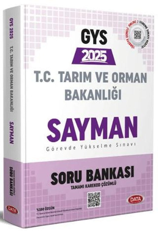 Tarım ve Orman Bakanlığı Sayman GYS Soru Bankası - Karekod Çözümlü