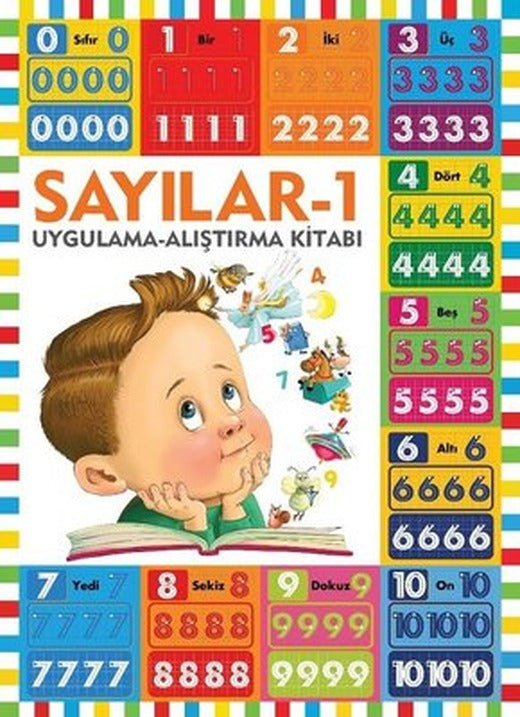 Sayılar 1-Uygulama Alıştırma Kitabı | Halk Kitabevi