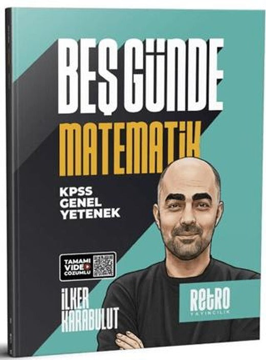 KPSS Genel Kültür Matematik Beş Günde Kamp Kitabı | Retro Yayıncılık (Ciltsiz)