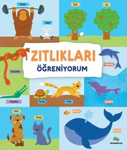 Zıtlıkları Öğreniyorum | Bookalemun Yayınları