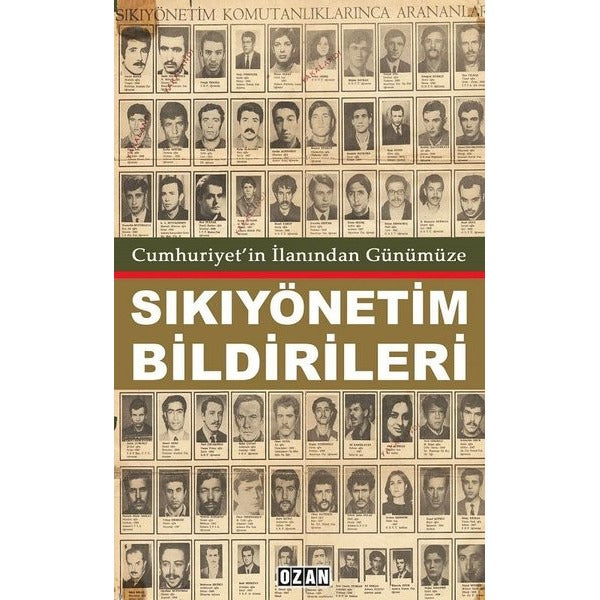 Cumhuriyet’in İlanından Günümüze Sıkıyönetim Bildirileri | Ozan Yayıncılık (Ciltsiz)