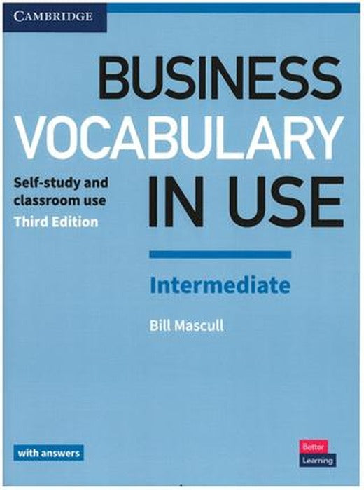 Business Vocabulary in Use Intermediate with Answers | Cambridge Yayınları (Ciltsiz)