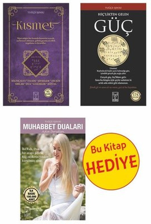 Kısmet - Hiç'likten Gelen Güç Seti - 2 Kitap Takım - Hediye: Muhabbet Duaları | Feniks Kitap (İnce Kapak)