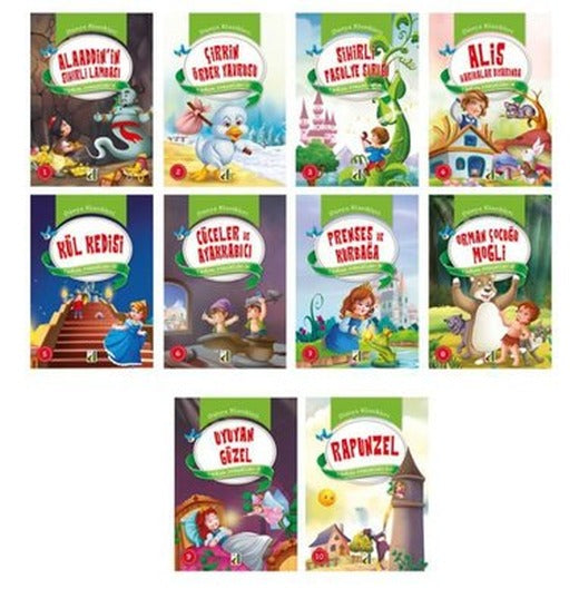 Tadım Masallar Seti-10 Kitap Takım | Damla Yayınevi