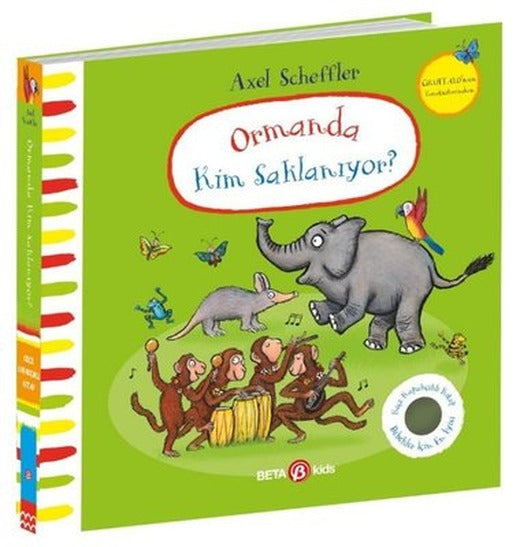 Ormanda Kim Saklanıyor? Keçe Kapakçıklı Kitap | Beta Kids