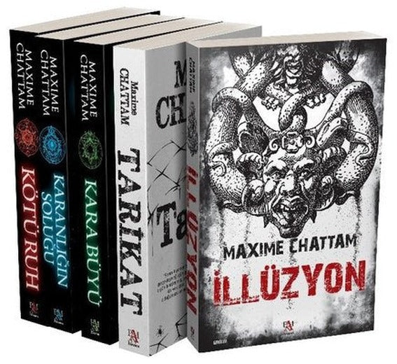 Maxime Chattam Seti - 5 Kitap Takım | Panama Yayıncılık