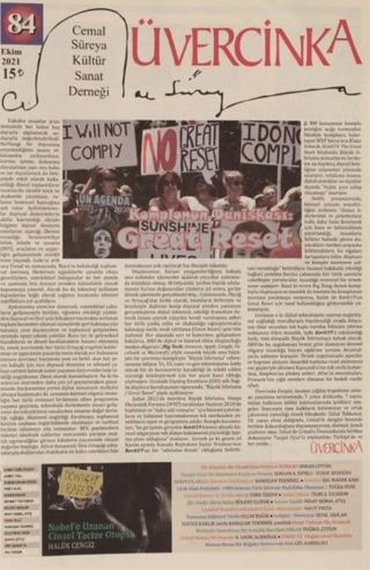 Üvercinka Dergisi Sayı: 84 Ekim 2021 | Üvercinka Dergisi (Ciltsiz)