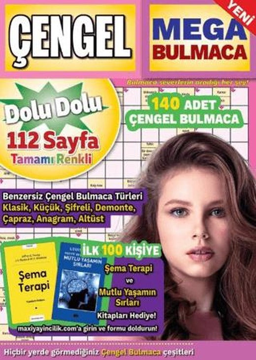 Mega Çengel Bulmaca 23 | Maxi Yayıncılık (Ciltsiz)