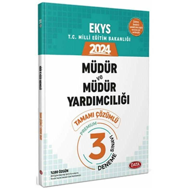 MEB EKYS Müdür ve Müdür Yardımcılığı Tamamı Çözümlü 3 Deneme Sınavı