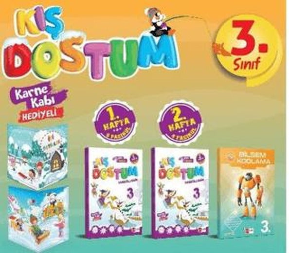 3. Sınıf Kış Dostum Tatil Fasiküllerim | Artı Eğitim Yayınları (Ciltsiz)