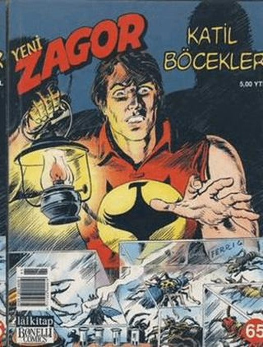 Yeni Zagor Sayı: 65 Katil Böcekler | Lal Kitap (Ciltsiz)