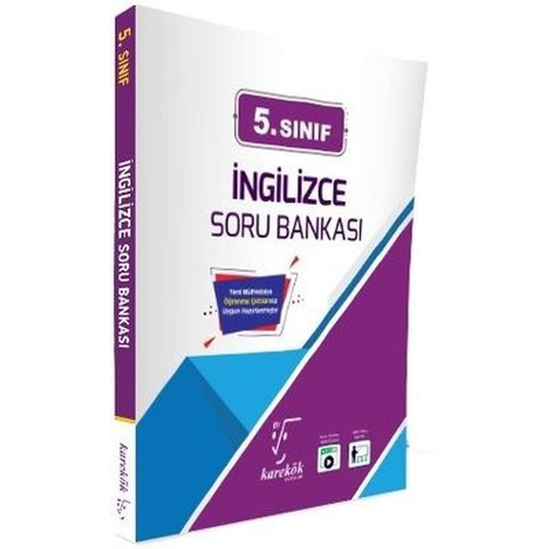 5. Sınıf İngilizce Soru Bankası | Karekök Eğitim Yayın (İnce Kapak)