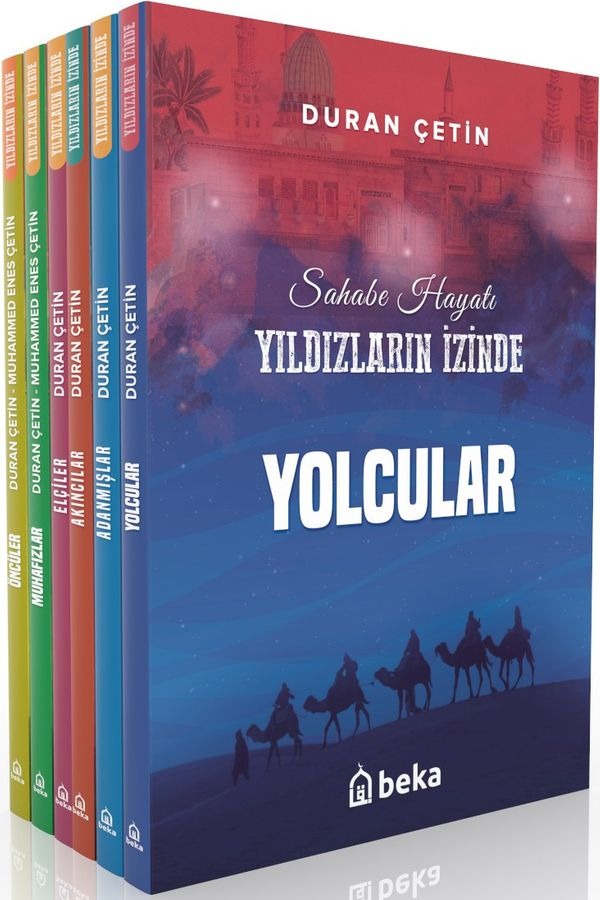 Sahabe Hayatı - Yıldızların İzinde Seti - 6 Kitap | Beka Yayınları (Ciltsiz)