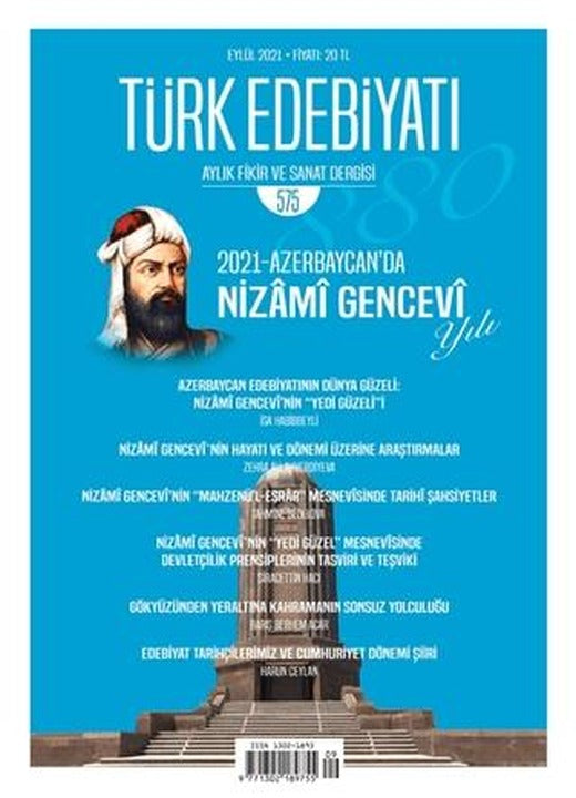 Türk Edebiyatı Dergisi Sayı: 575 Eylül 2021 | Türk Edebiyatı Dergisi (Ciltsiz)