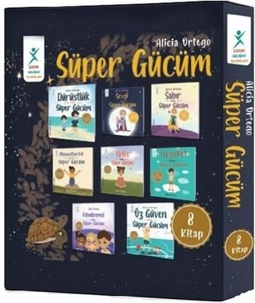 Süper Gücüm Seti - 8 Kitap Takım | Çocuk Gelişimi Yayınları (İnce Kapak)