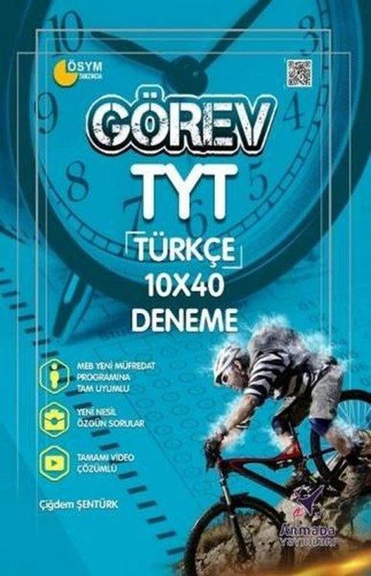 Görev TYT Türkçe 10 x 40 Deneme | Armada Yayınları (İnce Kapak)