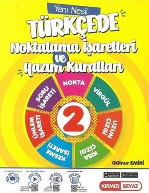 2. Sınıf Türkçede Noktalama İşaretleri ve Yazım Kuralları | Kırmızı Beyaz Yayınları-Eğitim
