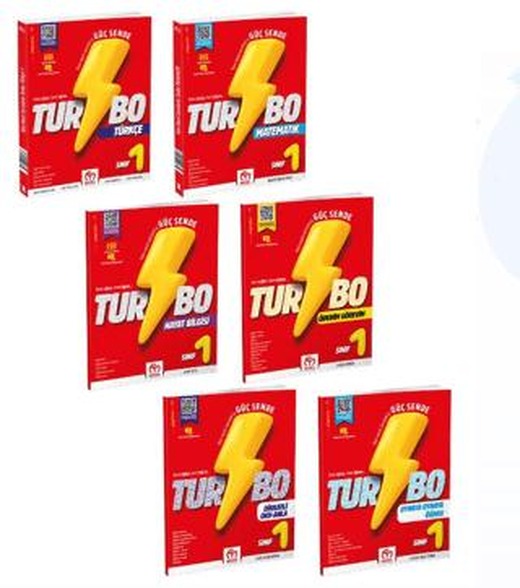 1. Sınıf Turbo 2. Dönem Eğitim Seti (6 Kitap) | Model Eğitim Yayıncılık (Ciltsiz)