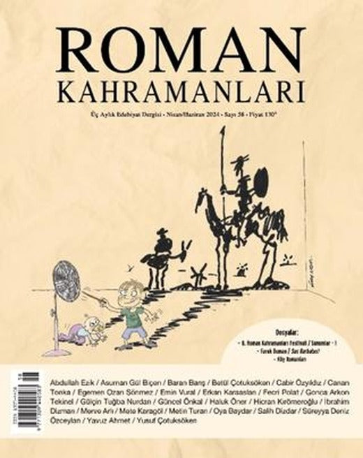 Roman Kahramanları Sayı: 58 / Nisan - Haziran 2024 | Roman Kahramanları Dergisi (Ciltsiz)