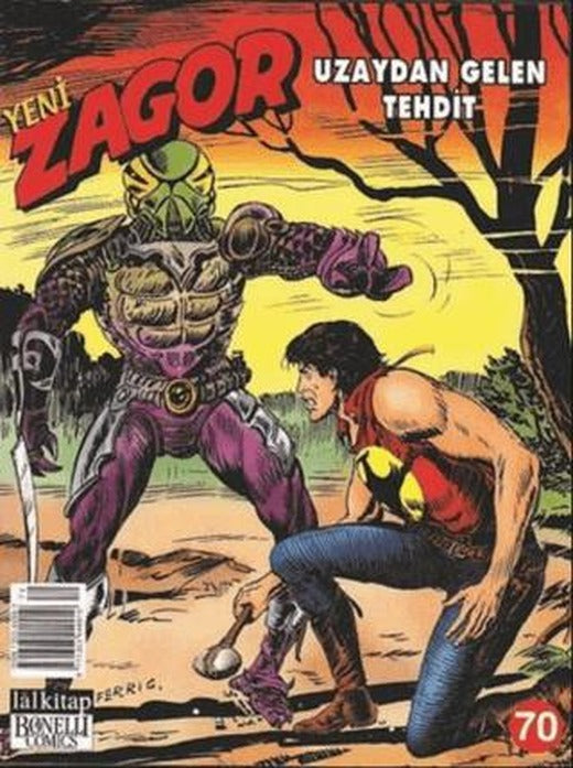 Yeni Zagor Sayı: 70 Uzaydan Gelen Tehdit | Lal Kitap (Ciltsiz)