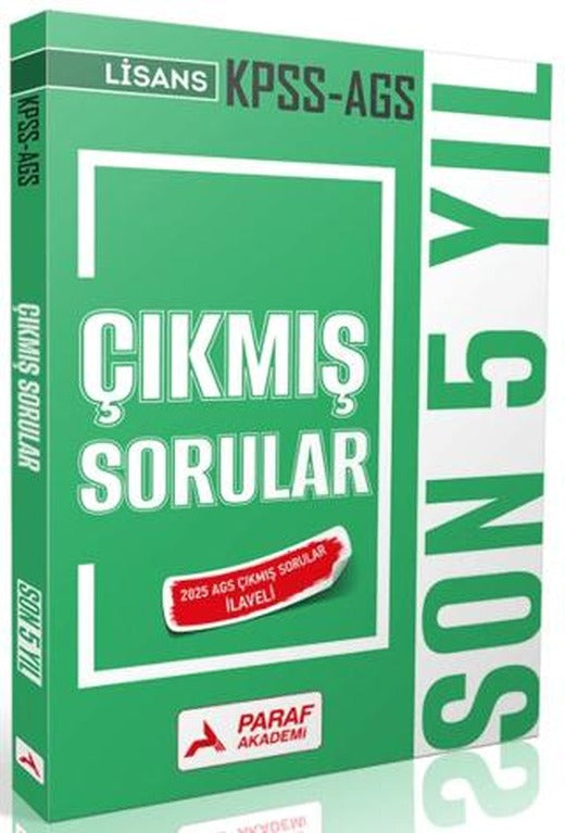 KPSS AGS Çıkmış Sorular Son 5 Yıl