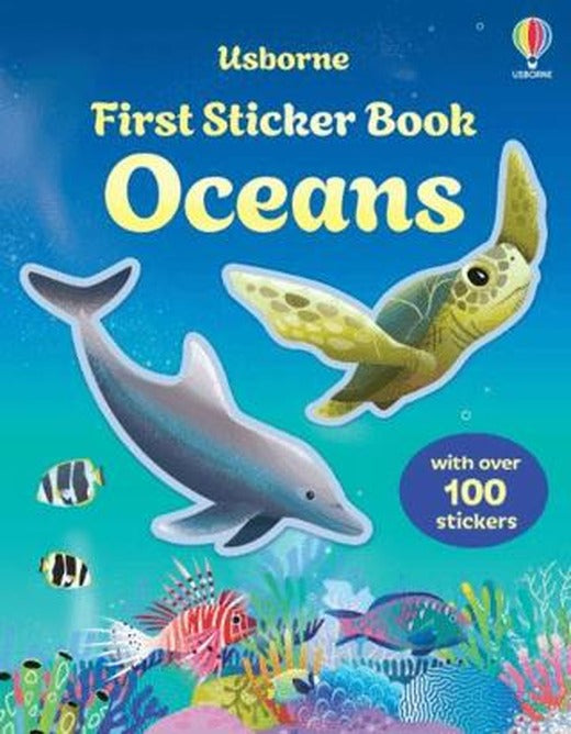 First Sticker Book Oceans | Usborne (Ciltsiz)