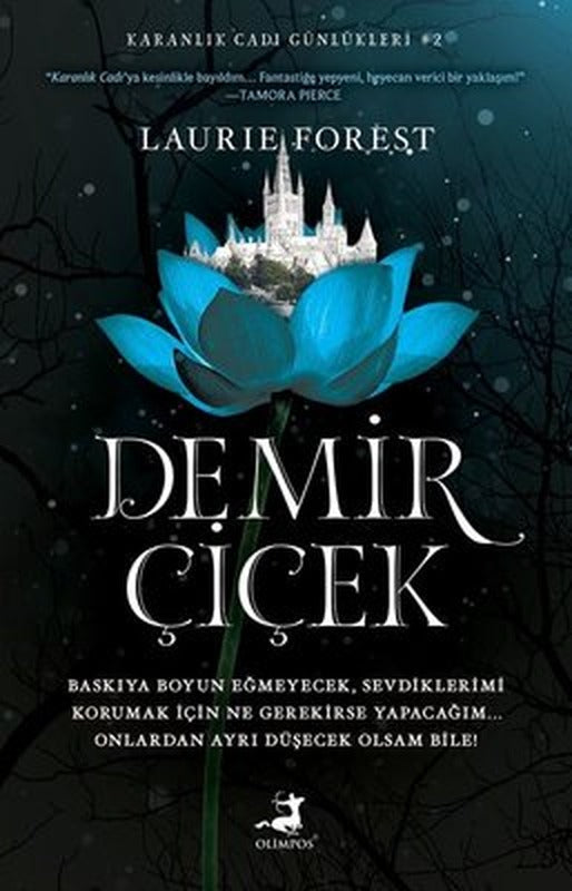 Demir Çiçek - Karanlık Cadı Günlükleri 2 | Olimpos Yayınları (Ciltli)