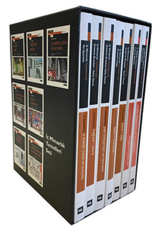 İç Mimarlık Temelleri Seti - 7 Kitap Takım Kutulu | Literatür Yayıncılık (İnce Kapak)
