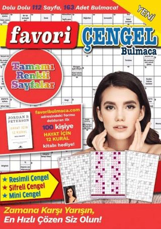 Favori Çengel Bulmaca 16 | Maxi Yayıncılık (Ciltsiz)