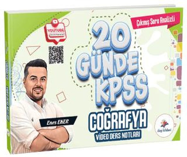 2026 KPSS 20 Günde Coğrafya Video Ders Notları | Dizgi Kitap (Ciltsiz)