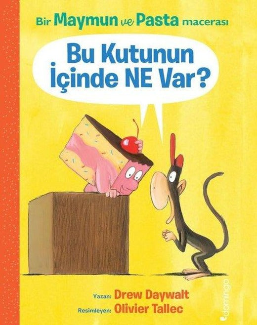 Bu Kutunun İçinde Ne Var?-Bir Maymun ve Pasta Macerası | Domingo Yayınevi (İnce Kapak)