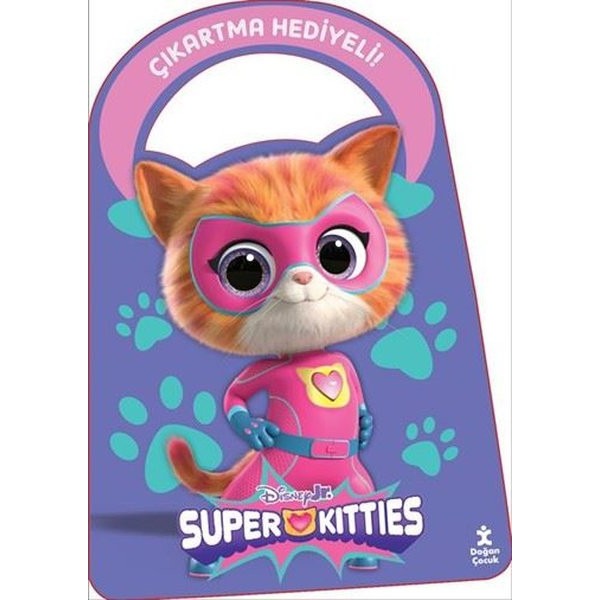 Disney Jr. Superkitties Işıltılı Çantam Boyama Kitabı | Doğan Çocuk (İnce Kapak)