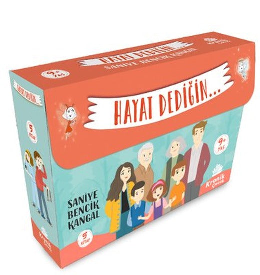 Hayat Dediğin Seti - 5 Kitap Takım - Kutulu | Kronik Kitap (İnce Kapak)