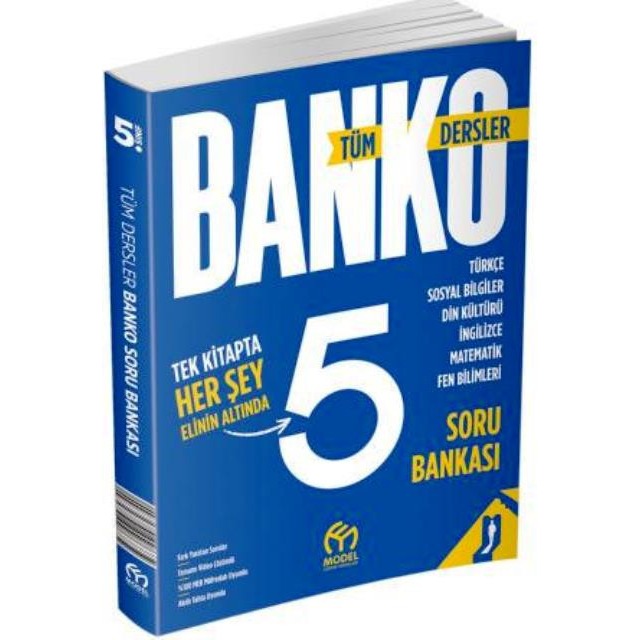 5. Sınıf Banko Tüm Dersler Soru Bankası | Model Eğitim Yayıncılık (Ciltsiz)