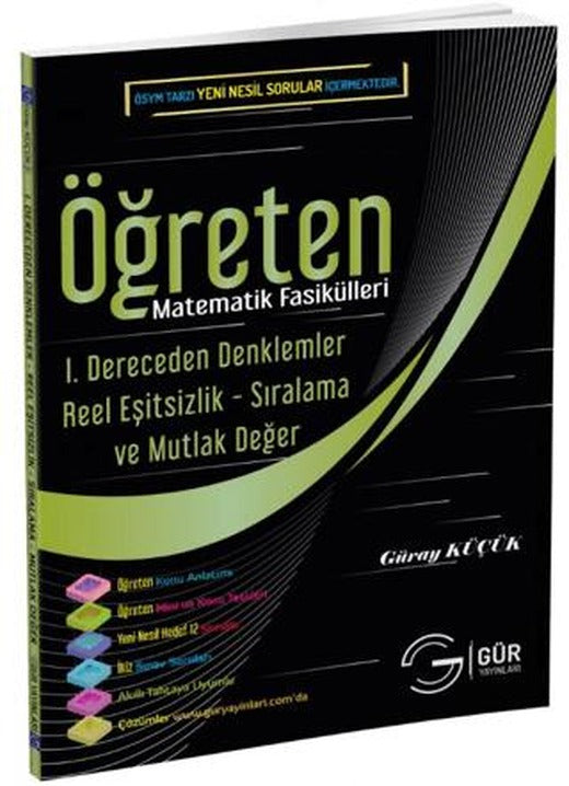 Matematik Fasikülleri - 1. Dereceden Denklemler Reel Eşitsizlik - Sıralama Mutlak Değer