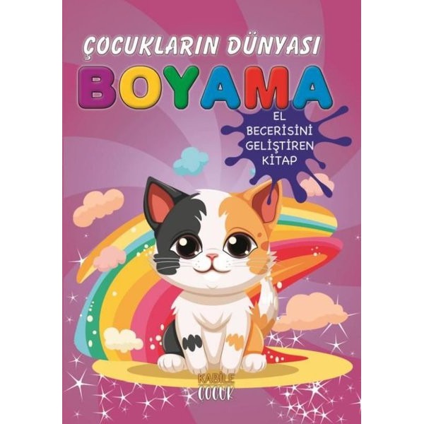 Çocukların Dünyası Boyama Kitabı 10 – Sevimli Kediler