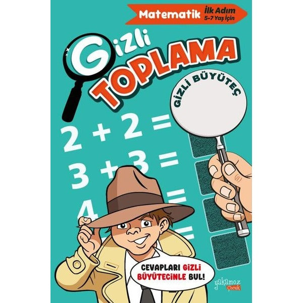 Gizli Toplama - Gizli Büyüteçli Kitaplar | Yakamoz Yayınları (İnce Kapak)