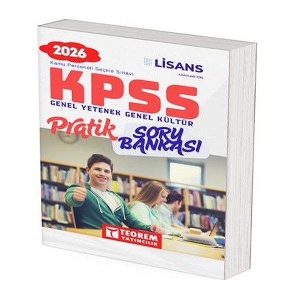 2026 KPSS Pratik Soru Bankası | Teorem Yayınları (İnce Kapak)  - Resim 1