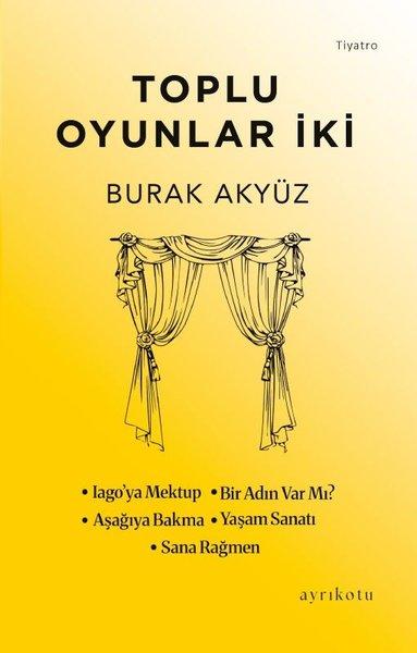 Toplu Oyunlar İki | Ayrıkotu Yayınları (İnce Kapak)  - Resim 1