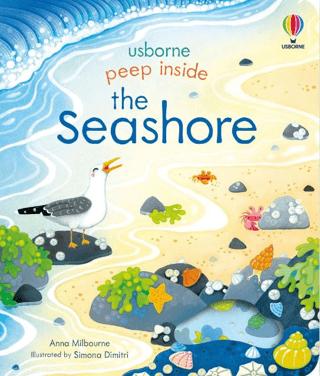 Peep Inside the Seashore | Usborne (Ciltsiz)  - Resim 1