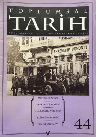 Toplumsal Tarih Dergisi Sayı: 44 | Tarih Vakfı Yurt Yayınları - Toplumsal Tarih Dergisi (Ciltsiz)  - Resim 1