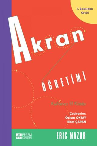 Akran Öğretimi - Kullanıcı El Kitabı | Pegem Akademi Yayıncılık (Ciltsiz)  - Resim 1
